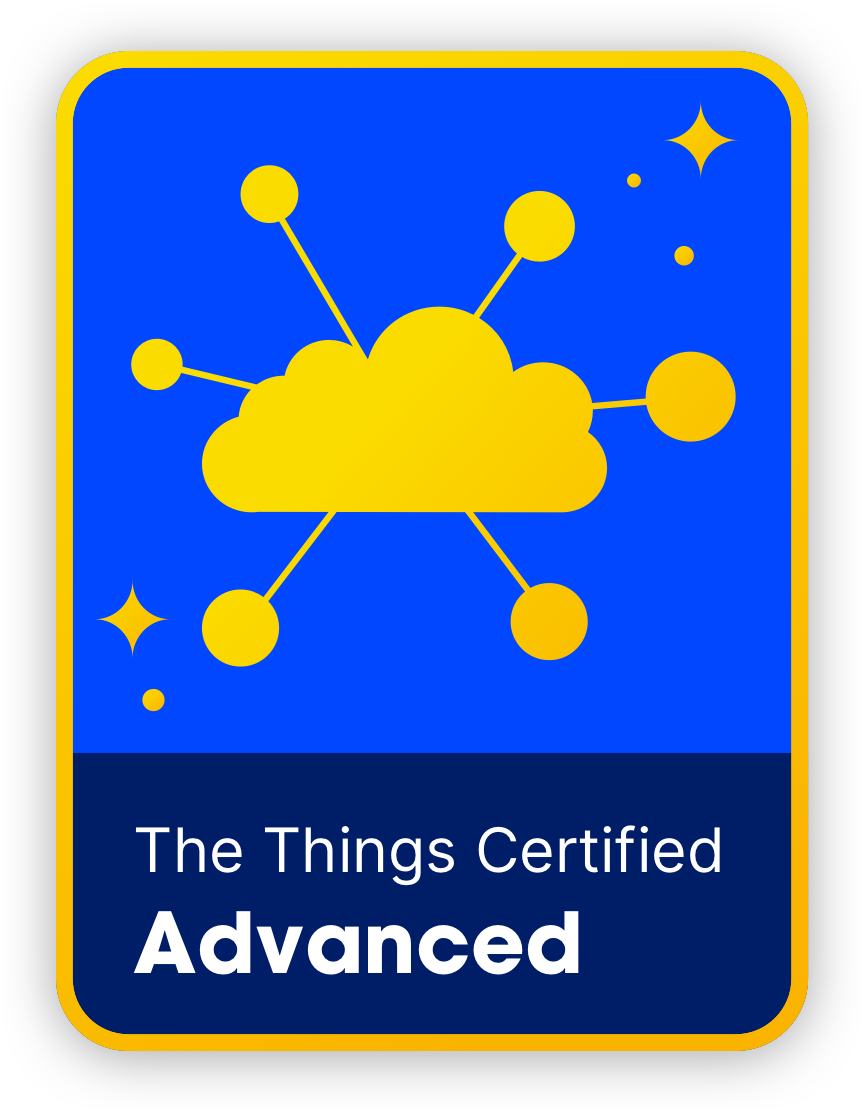 The Things Certified Advanced badge