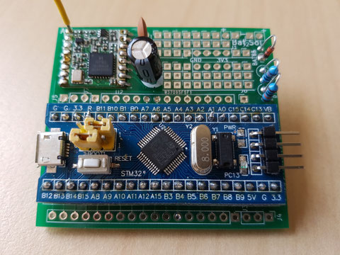 A cheap solar powered stm32 Arduino node - Stories - Labs